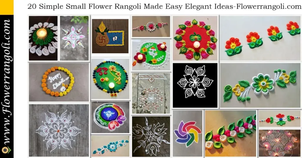 flower petal types rangoli designs – rangoli