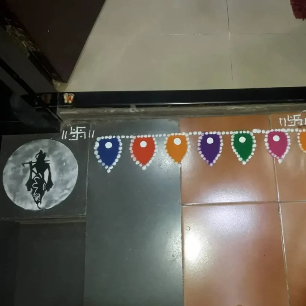 Door Border Rangoli Designs