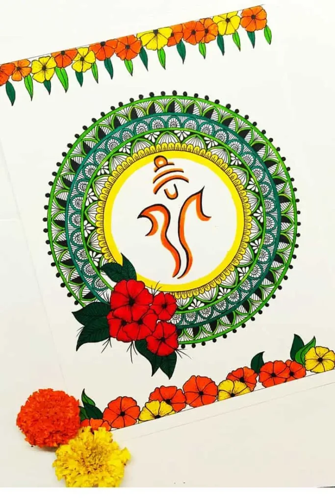 Mandala Art Designs Ganesha